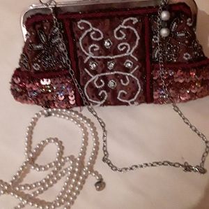 Beaded purse